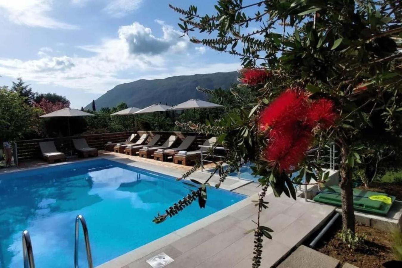 Petra House Villa Ano Korakiana Exterior photo